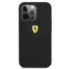 Ferrari FESSIHCP13LBK siliconen hardcase voor iPhone 13 Pro / 13, zwart