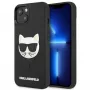 Karl Lagerfeld KLHCP13SCH3DBK hardcase voor Apple iPhone 13 Mini 5,4 inch zwart 3D rubber Choupette
