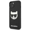 Karl Lagerfeld KLHCP13SCH3DBK hardcase voor Apple iPhone 13 Mini 5,4 inch zwart 3D rubber Choupette