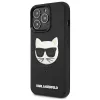 Karl Lagerfeld KLHCP13LCH3DBK hardcase 3D rubber Choupette voor iPhone 13 Pro / 13 6,1 inch zwart