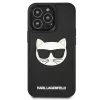 Karl Lagerfeld KLHCP13LCH3DBK hardcase 3D rubber Choupette voor iPhone 13 Pro / 13 6,1 inch zwart
