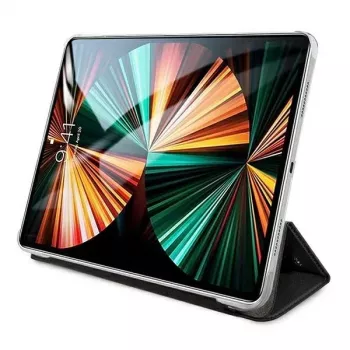Karl Lagerfeld KLFC12OKMK book cover voor iPad Pro 12,9 inch (2021/2022) - zwart Saffiano Karl Iconic