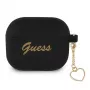 Guess GUA3LSCHSK AirPods 3 siliconen hoesje zwart Charm Heart Collection