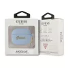Guess GUA3LSCHSB Charm Heart Collection siliconen hoesje voor AirPods 3, blauw