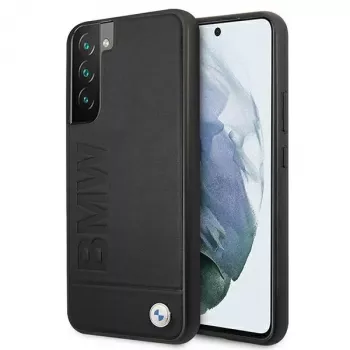 BMW hardcase voor Samsung Galaxy S22+ zwart Signature Logo Imprint