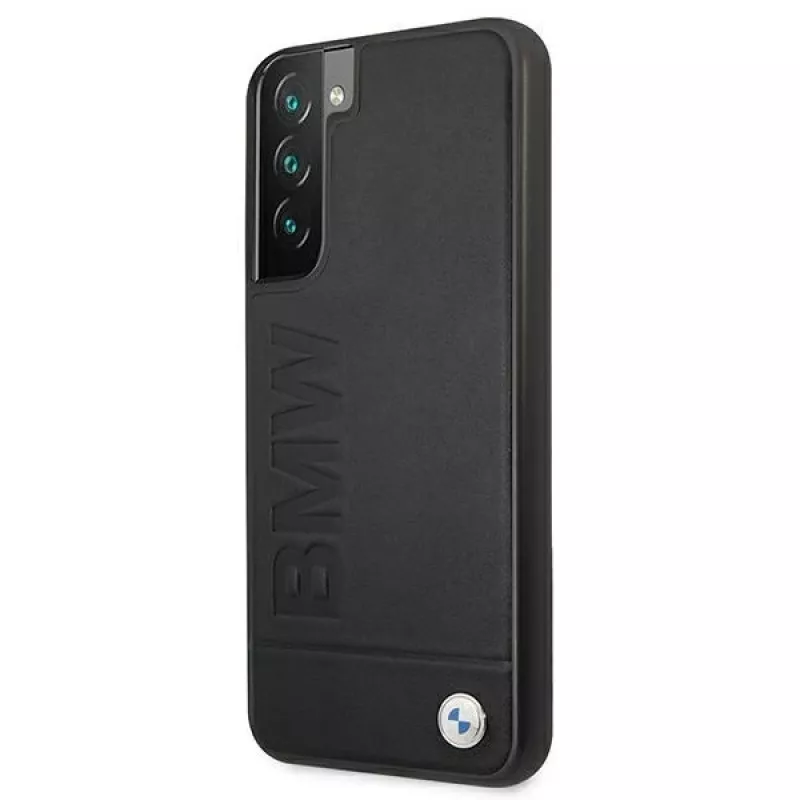 BMW hardcase voor Samsung Galaxy S22+ zwart Signature Logo Imprint
