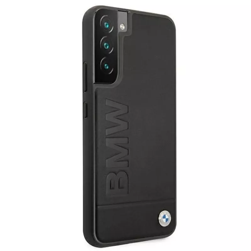 BMW hardcase voor Samsung Galaxy S22+ zwart Signature Logo Imprint