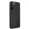 AMG AMHCS22MBLSCA hardcase voor Samsung Galaxy S22+ Carbon Stripe & Embossed zwart