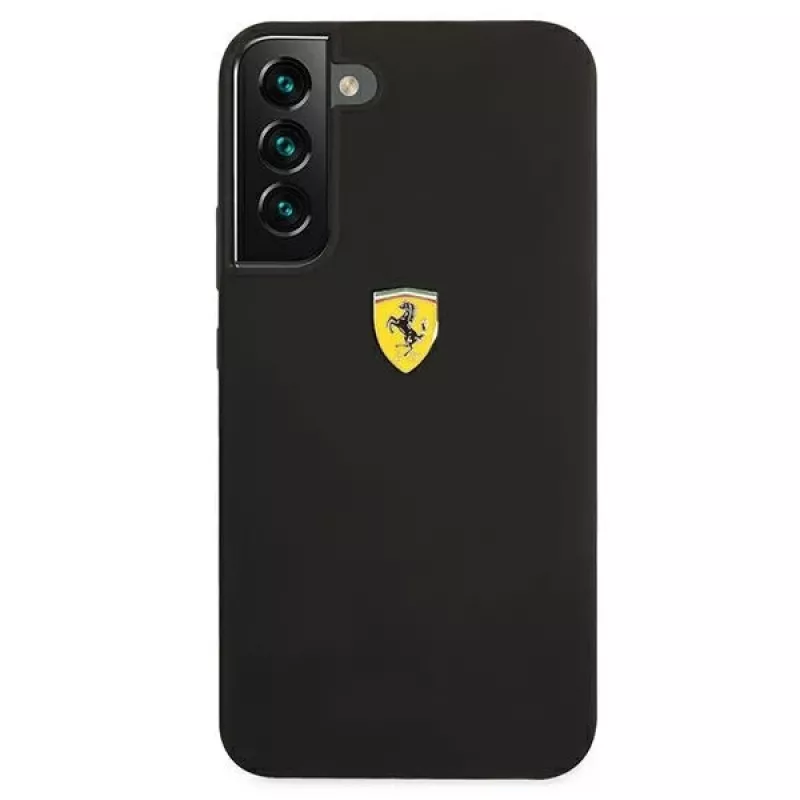Ferrari FESSIHCS22MBK S22+ S906 zwarte hardcase On Track Silicone