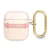Guess GUA2HHTSP Strap Collection beschermhoes voor Apple AirPods 1/2 - roze