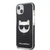 Karl Lagerfeld KLHCP13STPECK iPhone 13 mini 5.4 hardcase zwart Choupette Head