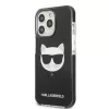 Karl Lagerfeld KLHCP13LTPECK iPhone 13 Pro / 13 6.1 hardcase zwart Choupette Head