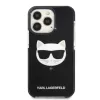 Karl Lagerfeld KLHCP13LTPECK iPhone 13 Pro / 13 6.1 hardcase zwart Choupette Head