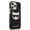 Karl Lagerfeld KLHCP13XTPECK hardcase voor iPhone 13 Pro Max 6,7 inch zwart Choupette Head