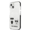 KARL LAGERFELD iPhone 13 mini hardcase wit Karl & Choupette