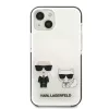 KARL LAGERFELD iPhone 13 mini hardcase wit Karl & Choupette