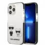 Karl Lagerfeld KLHCP13LTPEKCW iPhone 13 Pro / 13 6.1 hardcase wit Karl & Choupette