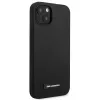 Karl Lagerfeld Silicone Plaque Back Cover voor Apple iPhone 13 mini 5,4 inch - zwart