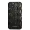 Karl Lagerfeld KLHCP13SMNMP1K iPhone 13 Mini 5,4 inch Hard Case zwart Monogram Plaque