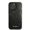 Karl Lagerfeld KLHCP13XMNMP1K iPhone 13 Pro Max 6.7 Hard Case zwart Monogram Plaque