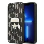 Karl Lagerfeld KLHCP13SPMNIKBK iPhone 13 mini 5.4 Hardcase zwart Monogram Ikonik Patch