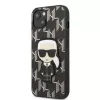 Karl Lagerfeld KLHCP13SPMNIKBK iPhone 13 mini 5.4 Hardcase zwart Monogram Ikonik Patch
