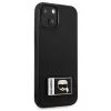 Karl Lagerfeld KLHCP13M3DKPK Ikonik Patch hardcase voor iPhone 13/14/15 6,1 inch zwart