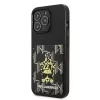 Karl Lagerfeld KLHCP13LCANCNK iPhone 13 Pro / 13 6.1 hardcase zwart Karlimals Cardslot