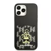 Karl Lagerfeld KLHCP13XCANCNK iPhone 13 Pro Max 6,7 inch hardcase zwart Karlimals Cardslot