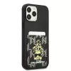 Karl Lagerfeld KLHCP13XCANCNK iPhone 13 Pro Max 6,7 inch hardcase zwart Karlimals Cardslot