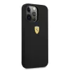 Ferrari FESSIHMP13LBK iPhone 13 Pro / 13 siliconen hardcase MagSafe zwart