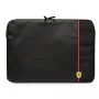 Ferrari Sleeve FECS14AXBK 14 inch Carbon & Smooth Laptop Sleeve zwart