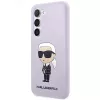 Karl Lagerfeld Ikonik siliconen case voor Samsung Galaxy S23+ (SM-S916) - paars