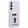 Karl Lagerfeld Ikonik siliconen case voor Samsung Galaxy S23+ (SM-S916) - paars