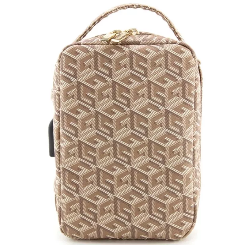 Guess GUHBHGCFSEW Organizer Bag bruin GCube Stripe