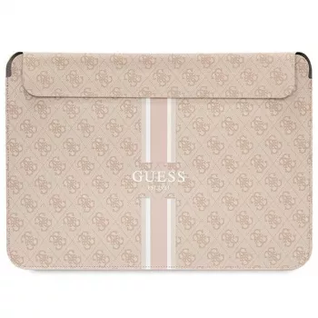 Guess Sleeve GUCS14P4RPSP 14 inch roze 4G Printed Stripes