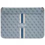 Guess Sleeve GUCS14P4RPSB 14 inch blauw 4G Printed Stripes laptophoes