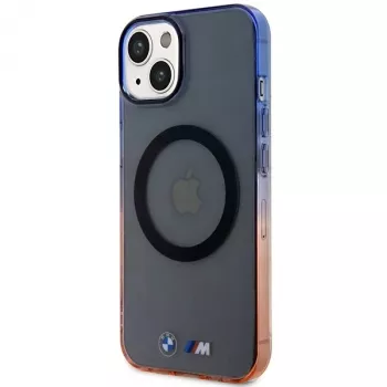 BMW iPhone 13/14/15 grijs Hardcase Gradient Bumper MagSafe