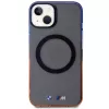 BMW iPhone 13/14/15 grijs Hardcase Gradient Bumper MagSafe