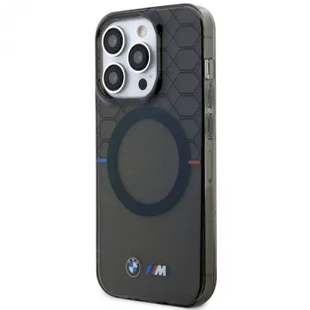 BMW Pattern MagSafe Case voor iPhone 13 Pro Max 6,7 inch grijs