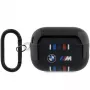 BMW beschermhoes voor AirPods Pro 2e generatie, zwart, met M-Stripe-design