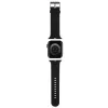 Karl Lagerfeld 3D Rubber Karl Head armband voor Apple Watch 38/40/41mm zwart