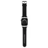 Karl Lagerfeld 3D Rubber Karl Head watch strap voor Apple Watch 42/44/45/49mm zwart