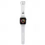 Karl Lagerfeld 3D Rubber Karl Head Apple Watch armband 42/44/45/49mm wit