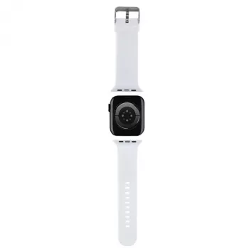 Karl Lagerfeld 3D Rubber Karl Head Apple Watch armband 42/44/45/49mm wit