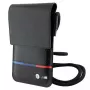 BMW Carbon Tricolor Line Wallet Bag zwart