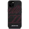 AMG AMHMP15M23SSPK Hardcase siliconen groot ruitpatroon MagSafe voor iPhone 15 Plus / 14 Plus 6.7 zwart