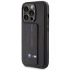 BMW Hardcase Grip Hot Stamp voor iPhone 15 Pro 6,1 inch zwart