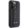 BMW Hardcase Grip Hot Stamp voor iPhone 15 Pro 6,1 inch zwart