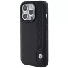 BMW BMHCP15X22RBDK Hardcase leer Blue Dots voor iPhone 15 Pro Max 6,7 inch zwart